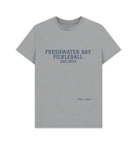 Athletic Grey Freshwater Bay Pickleball Classic Tee (Navy Lettering).