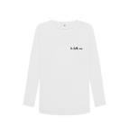 White La Belle Vie Long Sleeve Tee