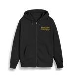 Black New York Pickleball Full Zip Hoodie