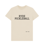 Oat Ryde Pickleball Classic Tee (Black lettering)