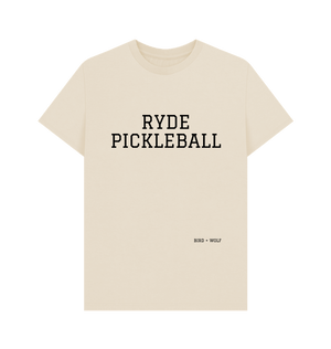 Oat Ryde Pickleball Classic Tee (Black lettering)