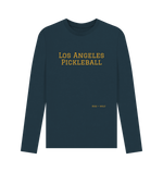 Denim Blue Los Angeles Pickleball Long Sleeve Tee (Mens Sizes)