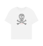 White Printed T-shirt Front