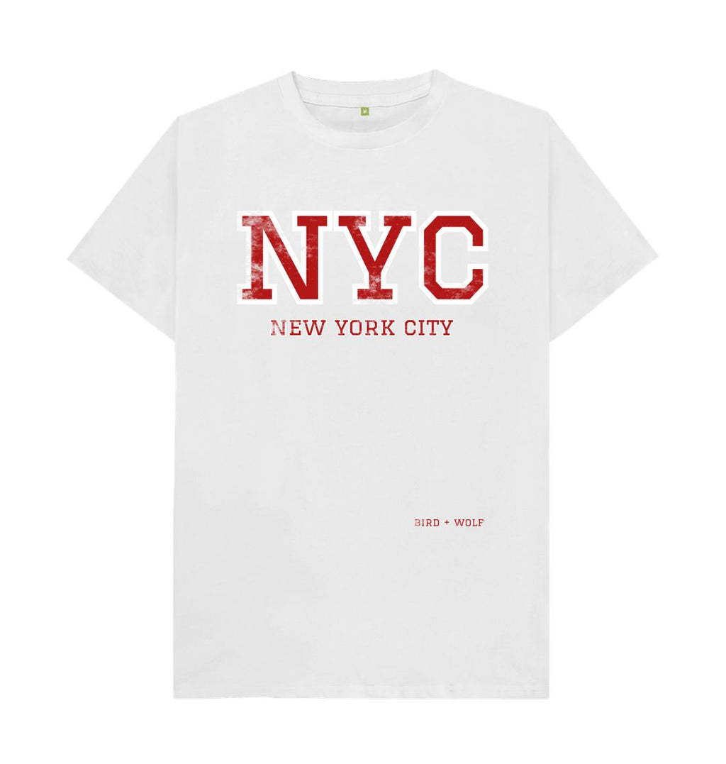 White NYC Classic Tee