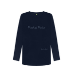 Navy Blue Mischief Maker Long Sleeve Tee