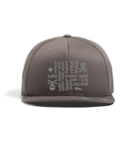 Dark Grey Saint Sinner + More Snap Back Cap