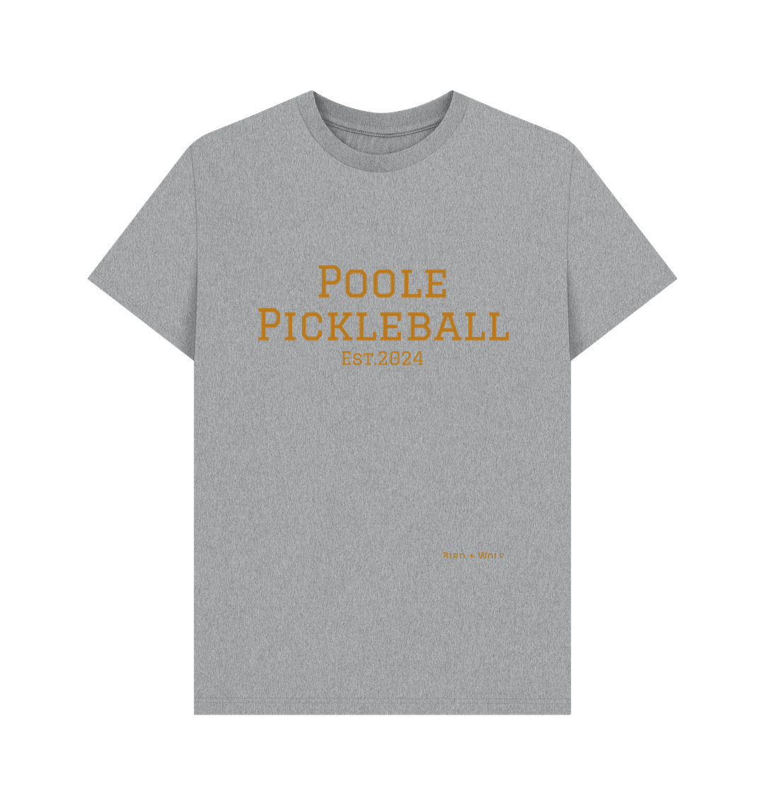 Athletic Grey Poole Pickleball Classic Tee