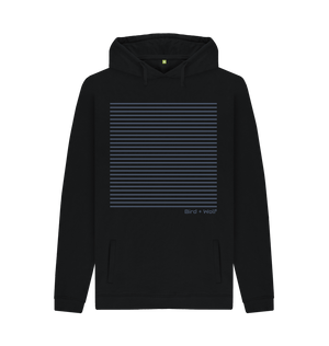 Black Lines Chunky Hoodie