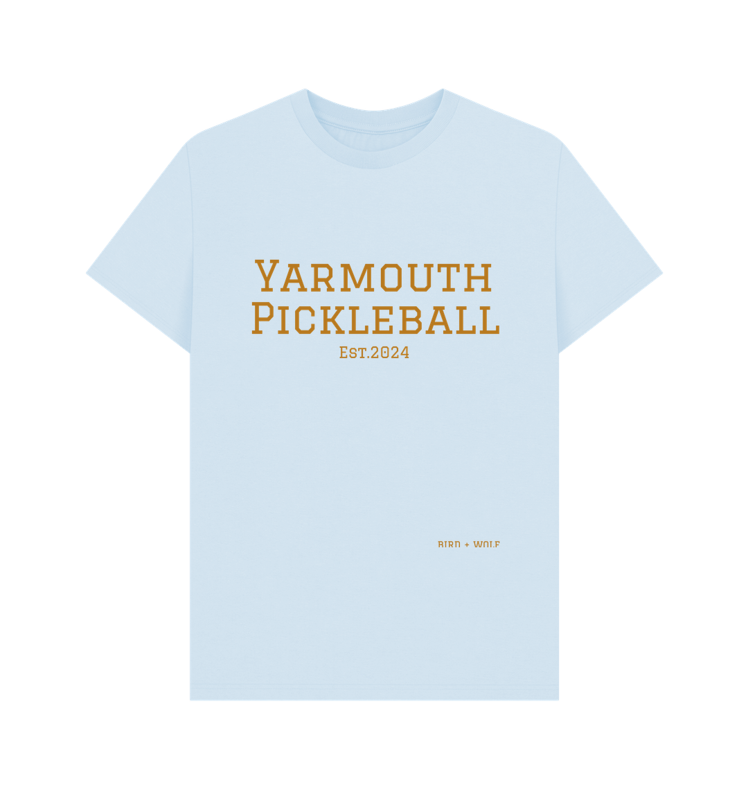 Sky Blue Yarmouth Pickleball Classic Tee