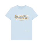 Sky Blue Yarmouth Pickleball Classic Tee