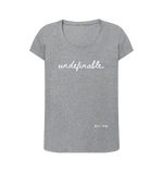 Athletic Grey Undefinable Scoop Neck Tee