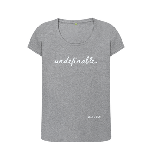 Athletic Grey Undefinable Scoop Neck Tee