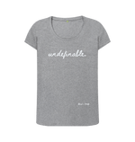 Athletic Grey Printed T-shirt Front