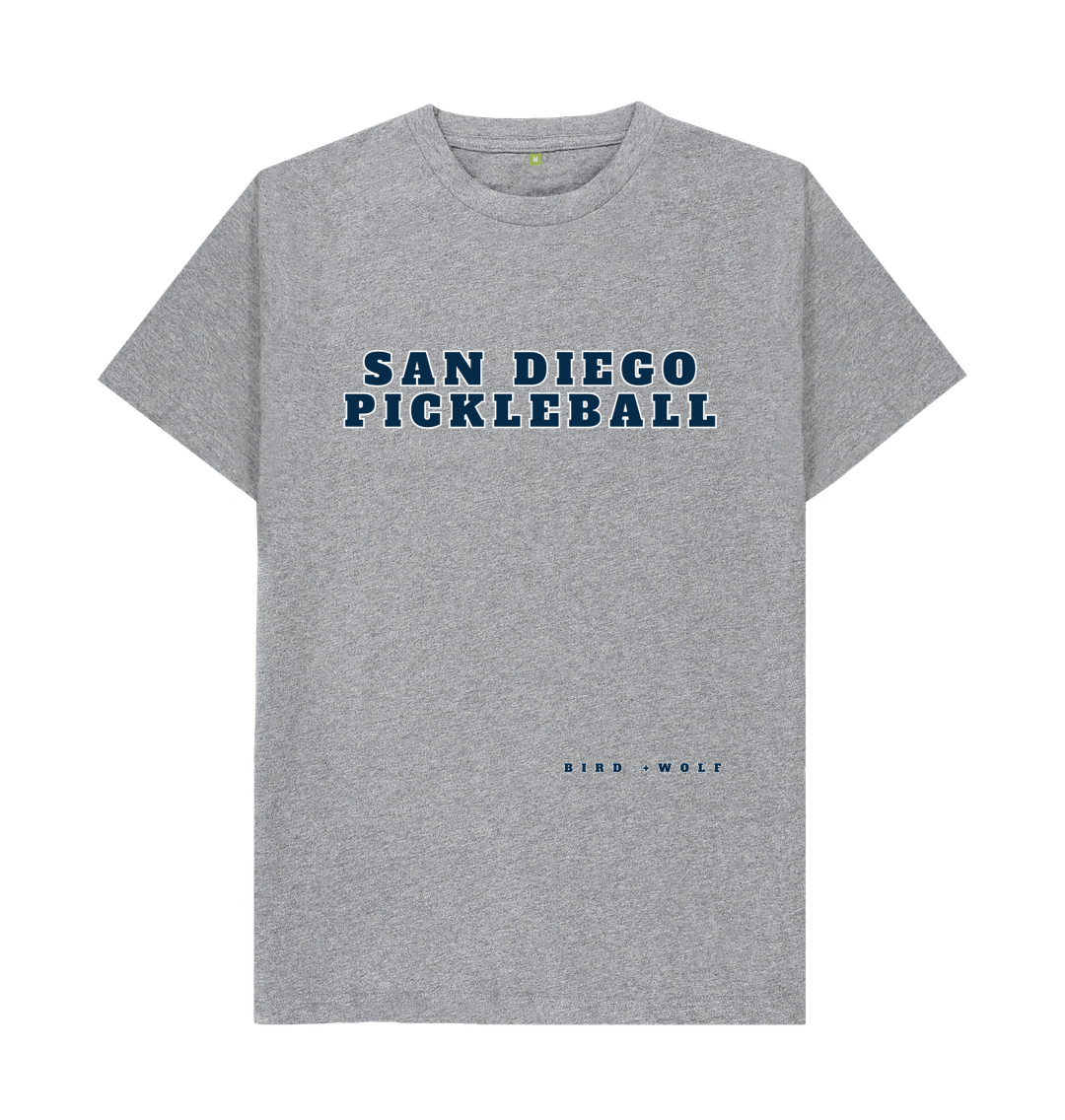 Athletic Grey San Diego Pickleball Classic Tee