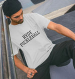 Ryde Pickleball Classic Tee (Black lettering)