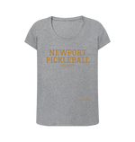 Athletic Grey Printed T-shirt Front