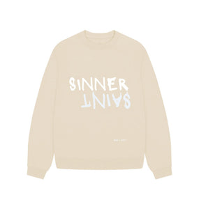 Oat Sinner Saint Oversized Sweatshirt