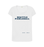 White Printed T-shirt Front