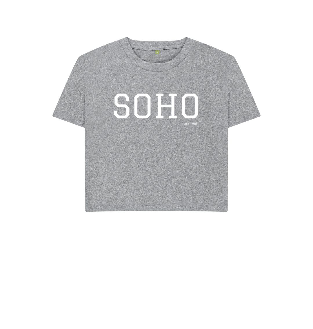 Athletic Grey Soho Boxy Tee