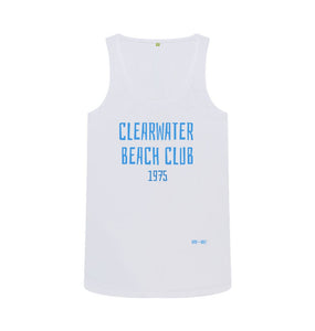 White Clearwater Beach Club 1975 Vest Top