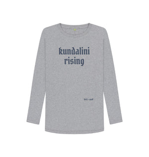 Athletic Grey Kundalini Rising Long Sleeve Tee