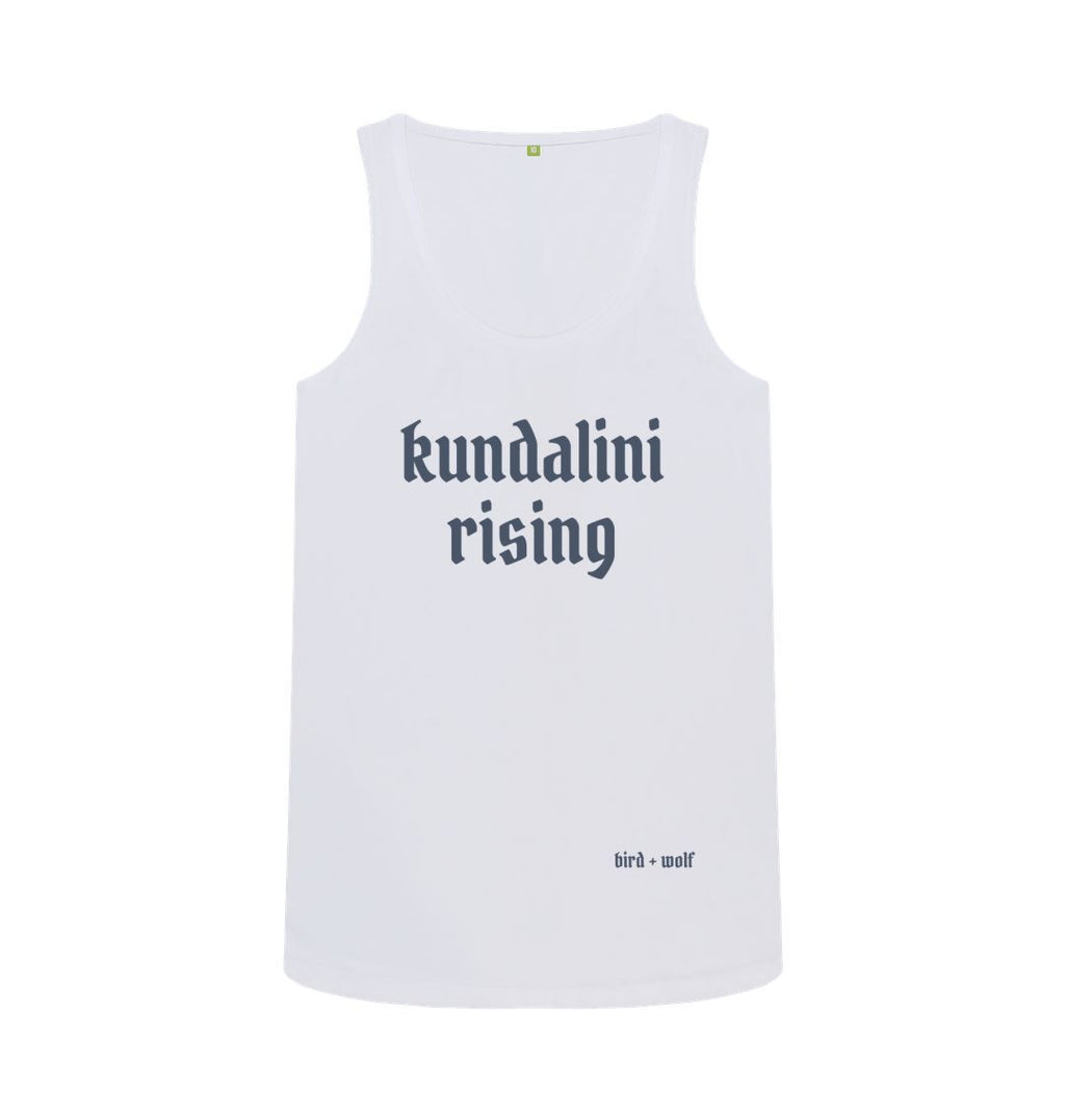 White Kundalini Rising Vest Top