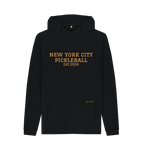 Black New York City Pickleball Chunky Hoodie