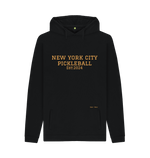 Black Printed Hoody Front