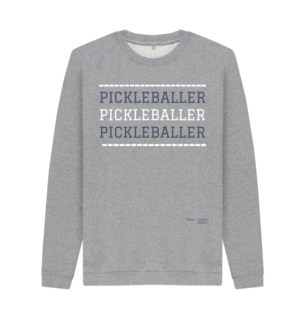 Light Heather Pickleballer Cosy Sweatshirt