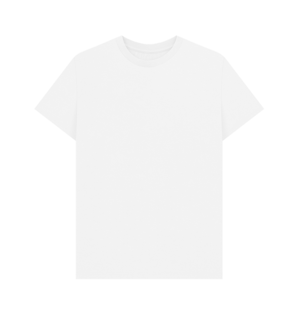 White Plain White Tee