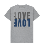 Athletic Grey Printed T-shirt Front