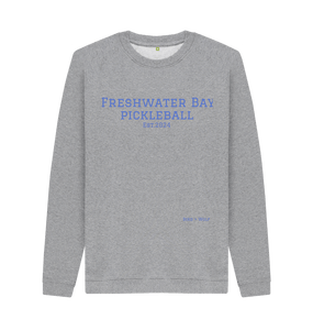 Light Heather Freshwater Bay Pickleball Cosy Sweatshirt