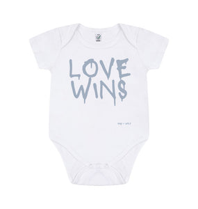 White Love Wins BabyGro