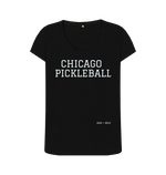 Black Printed T-shirt Front