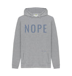 Light Heather Nope Chunky Hoodie