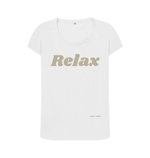 White Printed T-shirt Front