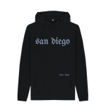 Black San Diego Chunky Hoodie