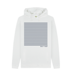 White Lines Chunky Hoodie