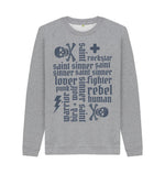 Light Heather Sinner Saint + More Cosy Sweatshirt