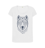 White Bird + Wolf Wolf Scoop Tee