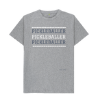 Athletic Grey Pickleballer Classic Tee