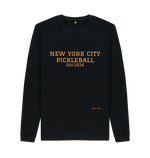 Black Printed Sweater Front