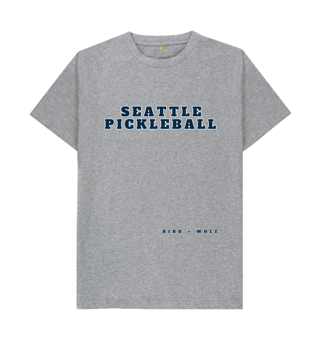 Athletic Grey Seattle Pickleball Classic Tee