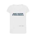 White Printed T-shirt Front
