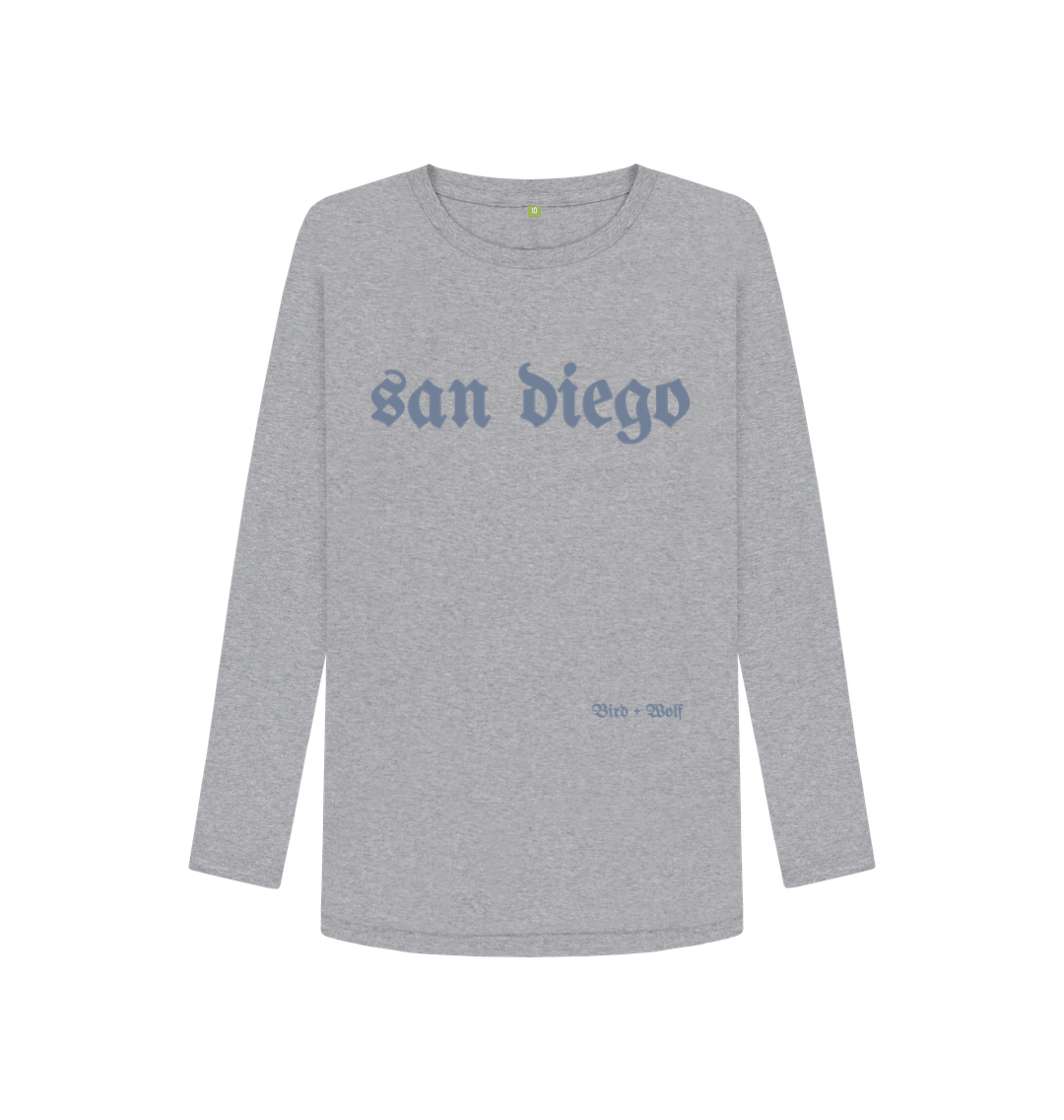 Athletic Grey San Diego Long Sleeve Tee