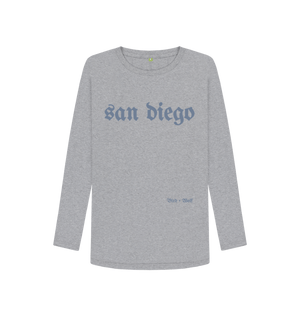 Athletic Grey San Diego Long Sleeve Tee