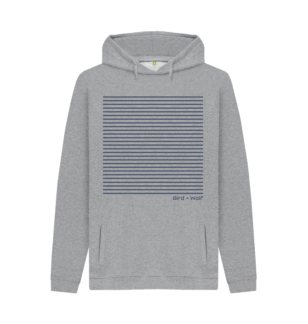 Light Heather Lines Chunky Hoodie