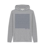 Light Heather Lines Chunky Hoodie