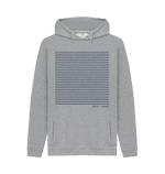 Light Heather Printed Hoody Front