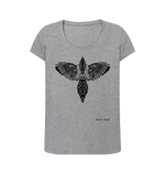 Athletic Grey Printed T-shirt Front